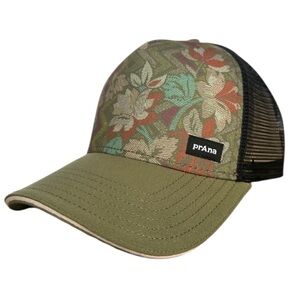 PrAna Lower Pines Trucker Cargo Green Horchata Unisex OS